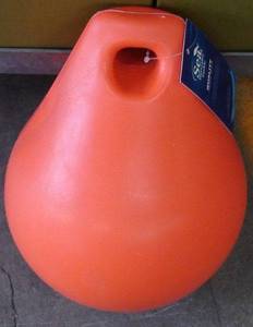 Buoys And Fenders Floats Marine Protection: 9-Inch Plastic Float Buoy 5kg Floatation – Durable Hi-Vis Marine Float