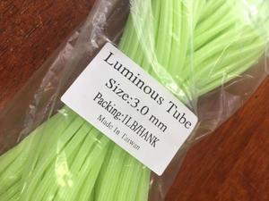 Luminous Green Tubing 2.3mm x 31m For Sea Fishing By Action Outdoors Glow In The&hellip;