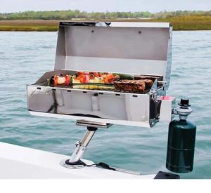 Kuuma Stow and Go Barbecue Portable Boat Grill With Coleman Canister Option For &hellip;