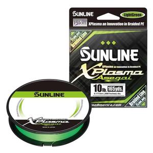 Sunline Xplasma Asegai Fluoro Green Braided Line 10lb For Long Distance Casting Anglers