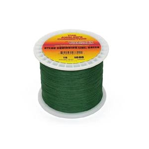 Woodstock Squid Troll Line Green 18lb 1000yd Braided Nylon Backing for Saltwater Anglers