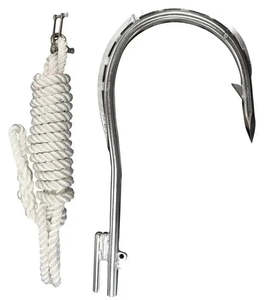 Flying Gaff XLge 210 Mm Gape Sea Harvester Rope Included for Offshore Big Game Anglers