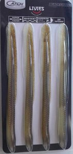 Fishing Lures Jigs And Rigs Action Outdoors: Catch Livies Eels Tail 7In Dusty Shadow Swimbait For Bass Anglers Lifelike Action Durable Eco Friendly