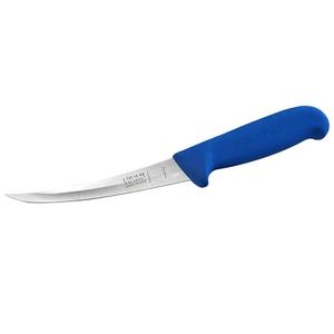 Victory Knives Narrow Curved Boning Knife 15cm NZ Made Blue Progrip Handle For H&hellip;