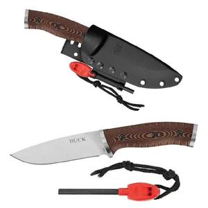 Buck Usa Tactical Knives Super Strong Super Sharp: Buck 863 Selkirk Survival Knife Buck Knives Edition Rugged Backcountry Drop Point 420HC Micarta Handle