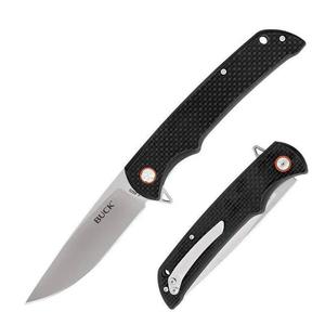 Buck Folding Knives A Tradition Of Excellence: Buck 259 Haxby Carbon Fiber EDC Knife For Everyday Carry