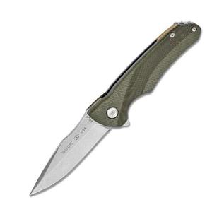 Buck 840 Sprint Select Green Knife Compact EDC With One Hand Opening And Reliable Liner Lock