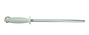 Egginton Butchers Steel Plastic Handle 300mm Honing Rod For Professional Kitchens And Chefs