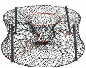 Round Collapsible NZ Cray Fishing Pot Box Of 10 By Seaharvester For Easy Bulk Crayfishing
