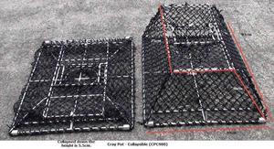 Bite Fishing Medium Size Cray Fishing Pot Galvanised Steel For NZ Anglers Regula&hellip;