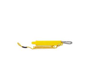 Nz Made Diving Knives Sheath Mounting Options: Dive Harness Sheath Victory Knives Yellow For Divers With Lanyard And Carabiner Quick Secure Knife Access