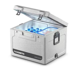 Plastic Bins Chilly Bins Fish Ice Bins Keep It Fresh: Dometic 56 Litre Cooler Box for Outdoor Adventures with Long Ice Retention and Rugged Rotomoulded Shell