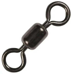 Black Crane Swivel 1/0 100 Pack 360 Rotation Anglers Decoro
