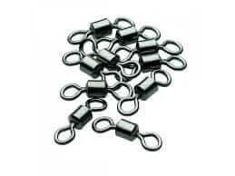 Decoro Crane Swivel Black No 1 Stainless Steel 100 Pcs Bulk Pack 360 Degree Rota&hellip;