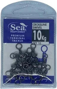 Sea Harvester Cross Line Swivel 10kg Heavy Duty Fishing Tackle for Serious Anglers