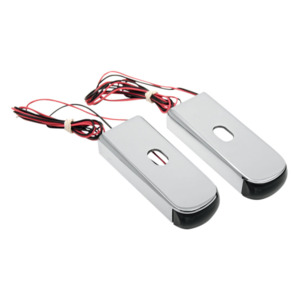 Lighting: Alloy Art - Strut Light Kit - Amber Turn Signal - Chrome