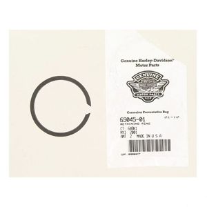 Exhausts: FLANGE EXHAUST, RETAINING RING  VROD 65045-01