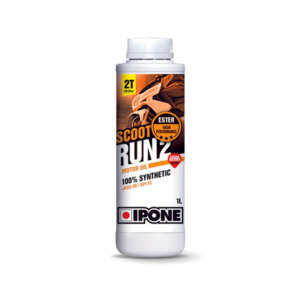 IPONE - 2 Stroke Motor Oil | Scoot Run 2 - 1L 100% Synthetic