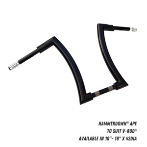 Handlebars: Hammerdown - V-Rod Ape Bars