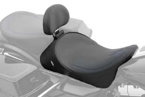 Drag Specialties - Solo Seat with EZ Glide Backrest System - 0801-0515