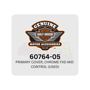 Engine Upgrades Performance Parts: Harley Davidson - 60764-05 - Primary Cover, Chrome FXD Mid Control (Used)