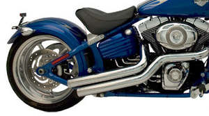 Exhausts: SUPERTRAP Mean Mothers Rocker Side Swipes System FXSB 13-17 CHROME