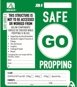 Go Safe Propping (pack 25)