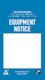 Equipment Notice Tags (Pack of 20)