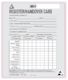 Register/Handover Card (Pack of 50)