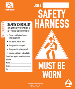 Safety Harness (Pack of 25)