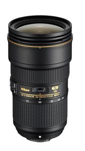 Dslr Lenses: NIKKOR AF-S FX 24-70MM F2.8E ED VR ZOOM LENS