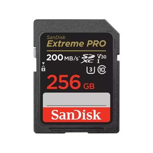 Sd Cards: Sandisk Extreme Pro SDXC 256GB 200MB/S UHS-I MEMORY CARD