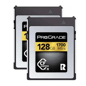 Prograde Digital CFEXPRESS Type B Gold 128GB R1700MB/S W1400MB/S 2pk