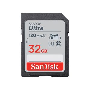 Sd Cards: Sandisk Ultra SDHC 32GB C10 UHS-I 120MBS