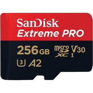 Sandisk Extreme Pro Micro SDXC 256GB 200MB/S SD ADAPTER