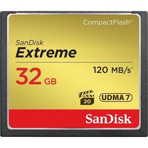 Compact Flash: Sandisk Extreme CF 32GB VPG20 120MB/S