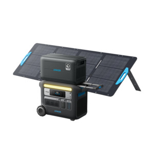 Anker SOLIX F2000 Solar Generator + Expansion Battery + 200W Solar Panel