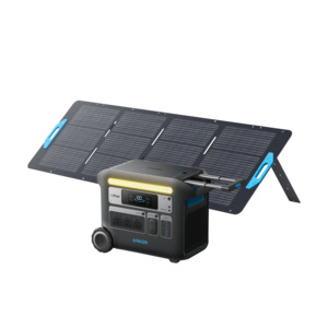 Outdoor: Anker SOLIX F2000 + 200W Solar Panel