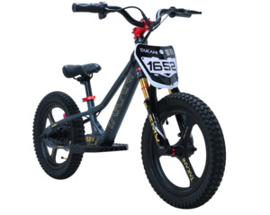 TAKANI 350W Electric Balance Bike 16'' Matte Charcoal