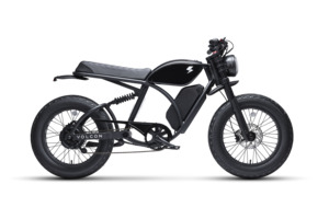 E Scooters: Volcon Brat 750W Ebike - Black