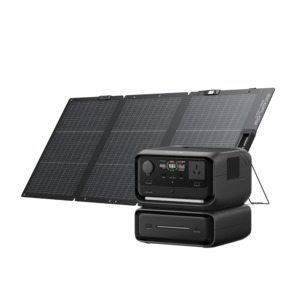 EcoFlow River 3 Max + 160W Lightweight Solar Panel