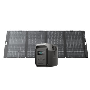 EcoFlow Delta 3 1500 + 400W Lightweight Solar Panel