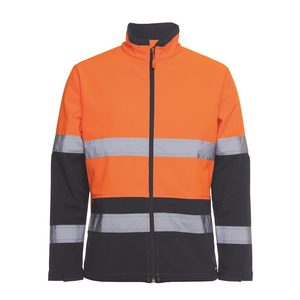JB's Hi Vis Water Resistant Soft Shell Jacket