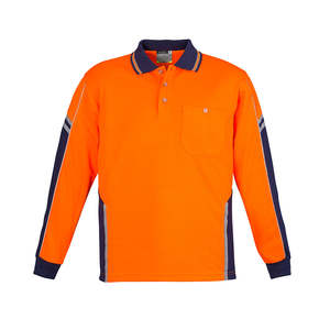 Syzmik Hi Vis Squad L/S Polo Shirt