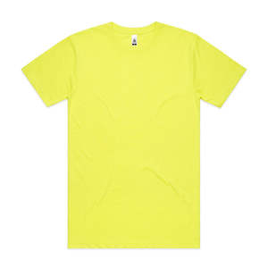 Hi Vis Singlets T Shirts: AS Colour 5050F Mens Block Safety Tee