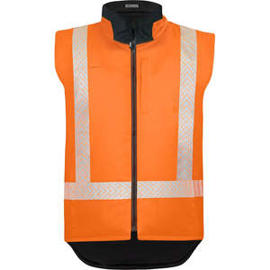 Bison Stamina Eco TTMC-W23 Puffer Vest, Orange