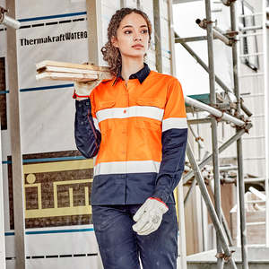 Hi Vis Workshirts: Syzmik Womens Hi Vis Industrial Work Shirt