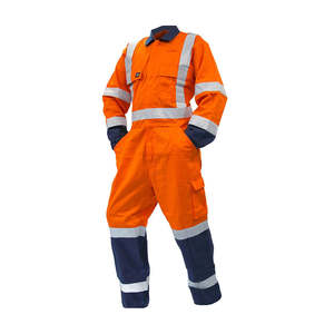 Specialist Protective Clothing: FR TTMC-W17 Day/Night 320gsm 12cal Overalls, Orange/Navy