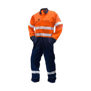 Specialist Protective Clothing: ST 240gsm 11cal Fire Retardant Taped Overalls