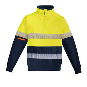 Specialist Protective Clothing: Syzmik HRC 2 1/4 Zip Day/Night Brushed Fleece